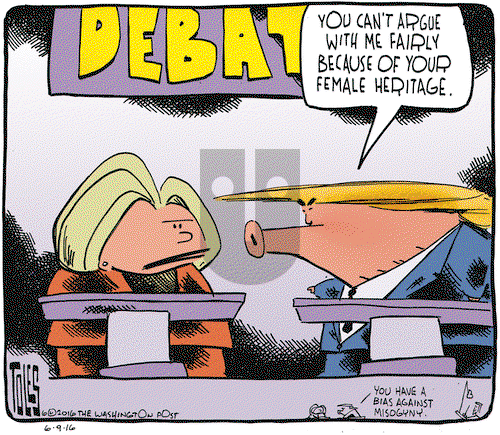 Tom Toles on Thursday June 9, 2016 Comic Strip