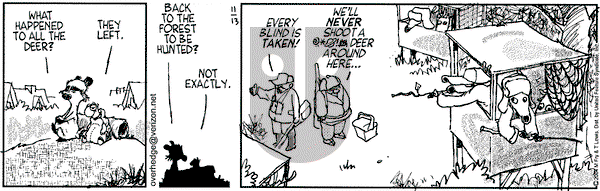 Over the Hedge on Saturday November 13, 2004 Comic Strip
