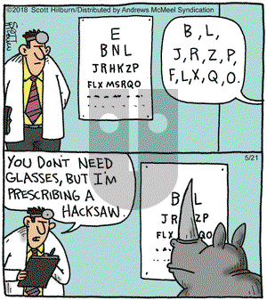 The Argyle Sweater on Monday May 21, 2018 Comic Strip