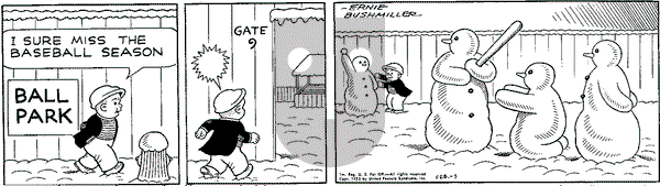 Nancy Classics on Wednesday February 19, 2025 Comic Strip