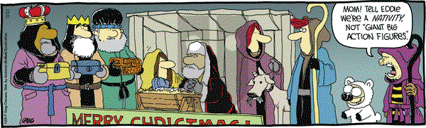 The Buckets on Monday December 25, 2017 Comic Strip