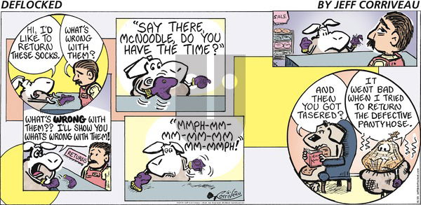 DeFlocked on Sunday August 25, 2019 Comic Strip