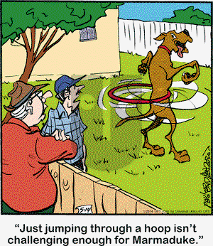 Marmaduke on Wednesday May 14, 2014 Comic Strip
