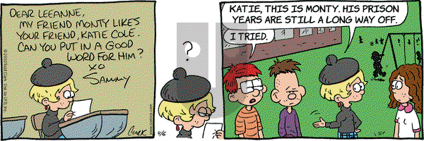 Lola on Tuesday April 6, 2010 Comic Strip