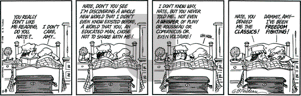 Doonesbury on Saturday November 8, 1975 Comic Strip
