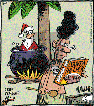 Reality Check on Thursday December 19, 2019 Comic Strip