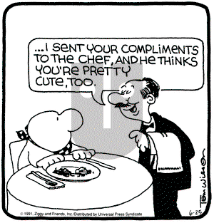 Ziggy on Tuesday June 25, 1991 Comic Strip