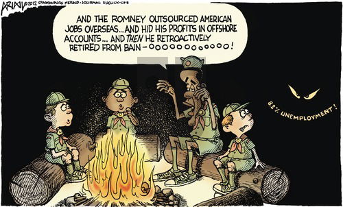 Robert Ariail on Sunday July 29, 2012 Comic Strip