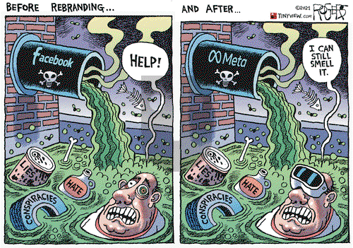 Rob Rogers on Thursday November 4, 2021 Comic Strip