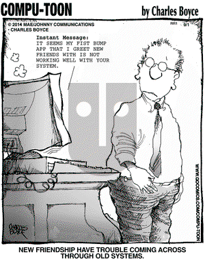 Compu-toon on Monday September 1, 2014 Comic Strip