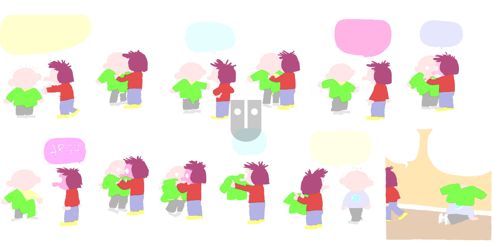 Cul de Sac on Sunday May 4, 2014 Comic Strip