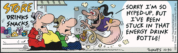 Frank and Ernest on Friday October 30, 2015 Comic Strip