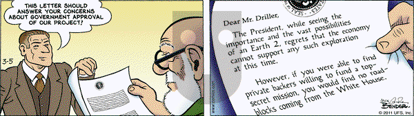 Alley Oop on Saturday March 5, 2011 Comic Strip