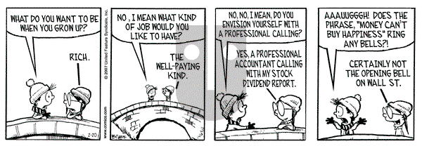 Grand Avenue on Tuesday February 20, 2007 Comic Strip