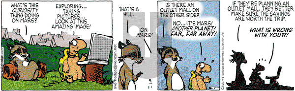 Over the Hedge on Tuesday September 11, 2012 Comic Strip