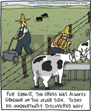 The Argyle Sweater - Tuesday November 23, 2010 Comic Strip