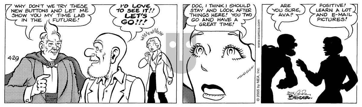 Alley Oop - Friday April 29, 2005 Comic Strip