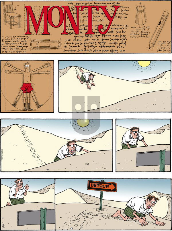 Monty on Sunday October 10, 2021 Comic Strip