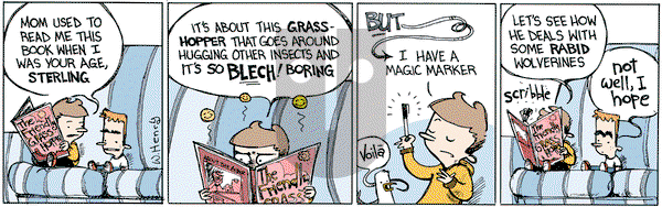 Wallace the Brave on Wednesday June 1, 2016 Comic Strip