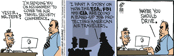La Cucaracha on Wednesday January 13, 2010 Comic Strip