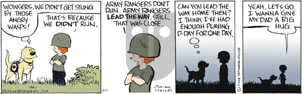 Red and Rover on Saturday June 11, 2011 Comic Strip