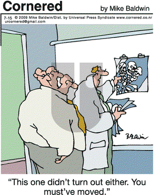 Cornered on Wednesday July 15, 2009 Comic Strip