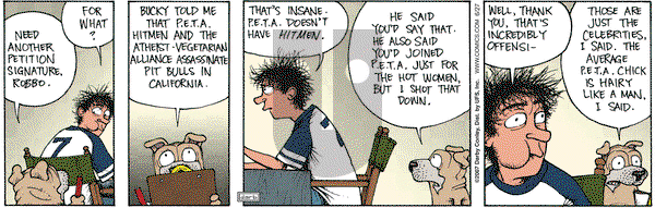 Get Fuzzy on Wednesday June 27, 2007 Comic Strip