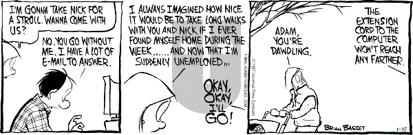 Adam@Home on Friday January 10, 1997 Comic Strip
