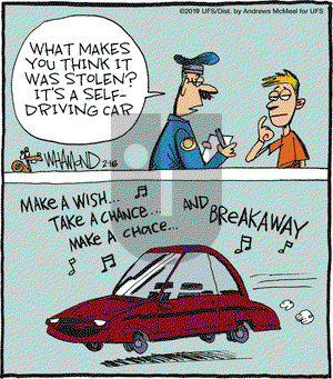 Reality Check on Monday February 18, 2019 Comic Strip