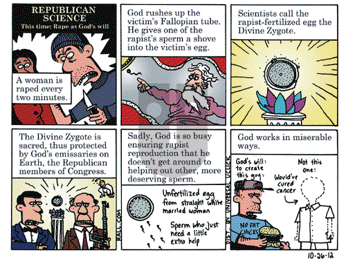 Ted Rall on Friday October 26, 2012 Comic Strip
