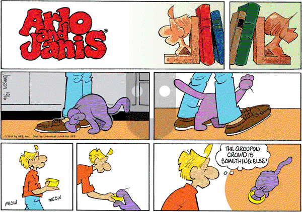 Arlo and Janis on Sunday October 16, 2011 Comic Strip