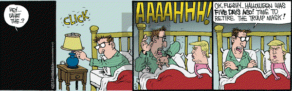 Monty on Saturday November 4, 2017 Comic Strip