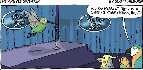 The Argyle Sweater on Sunday May 10, 2015 Comic Strip