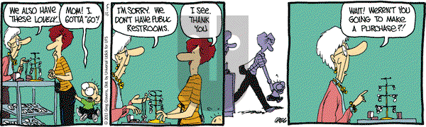 The Buckets on Thursday May 16, 2013 Comic Strip