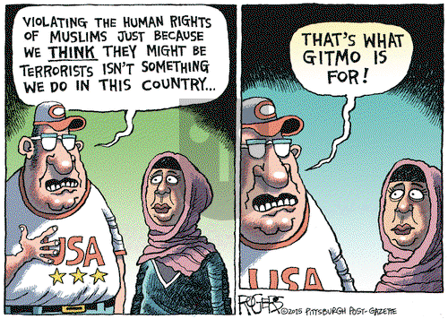 Rob Rogers on Tuesday December 15, 2015 Comic Strip