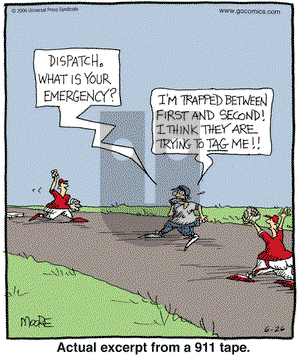 In the Bleachers on Monday June 26, 2006 Comic Strip
