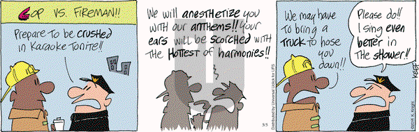 The Knight Life on Monday May 5, 2014 Comic Strip