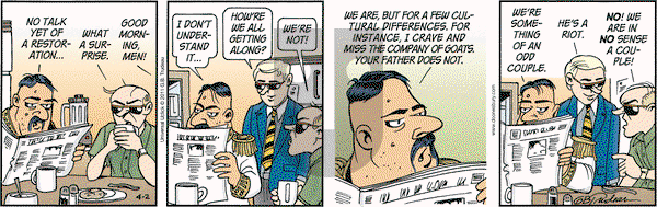 Doonesbury on Saturday April 2, 2011 Comic Strip