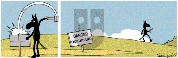 Dark Side of the Horse - Saturday March 9, 2013 Comic Strip