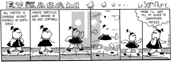 Eyebeam - Saturday January 3, 1998 Comic Strip