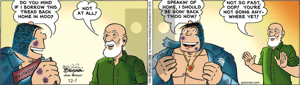 Alley Oop on Friday December 7, 2018 Comic Strip
