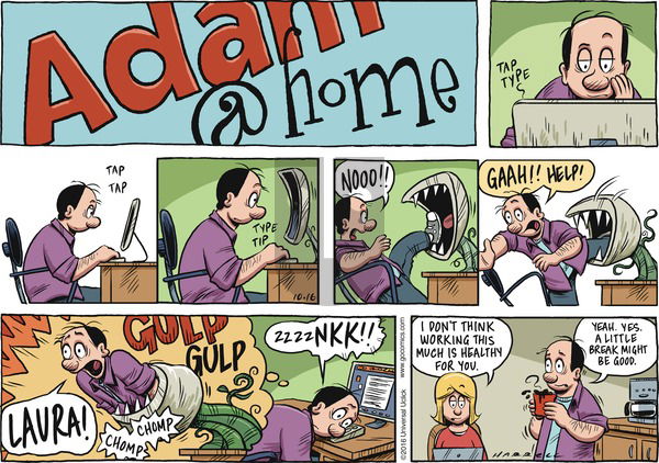 Adam@Home on Sunday October 16, 2016 Comic Strip