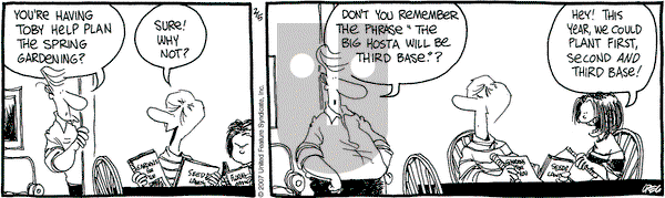 The Buckets on Sunday April 15, 2007 Comic Strip