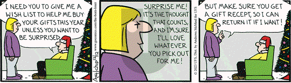 The Born Loser on Tuesday December 12, 2023 Comic Strip