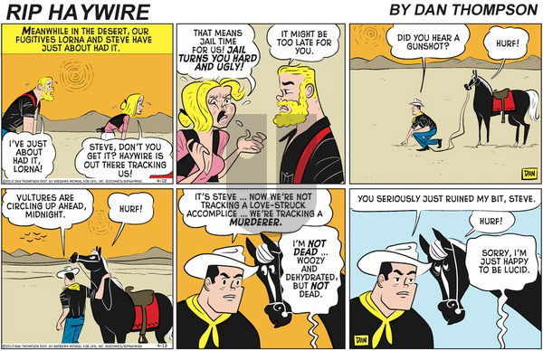 Rip Haywire on Sunday July 19, 2020 Comic Strip