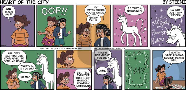 Heart of the City on Sunday July 14, 2024 Comic Strip