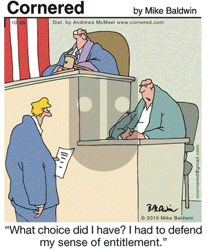 Cornered on Tuesday October 29, 2019 Comic Strip