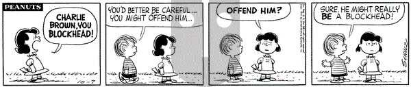 Peanuts - Saturday October 7, 1961 Comic Strip