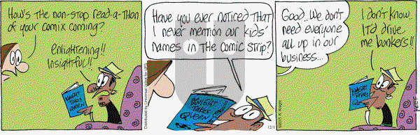 The Knight Life on Tuesday December 1, 2015 Comic Strip