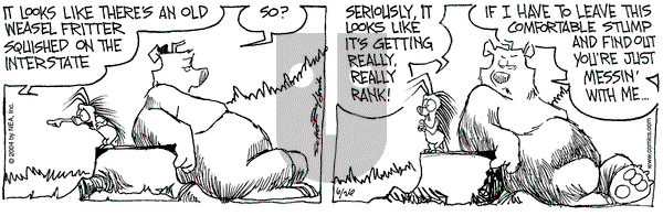 The Grizzwells on Saturday June 26, 2004 Comic Strip